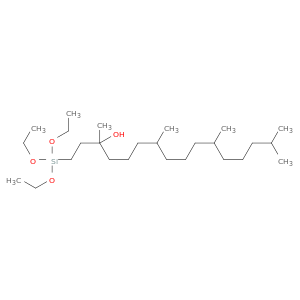 3-Hexadecanol, 3,7,11,15-tetramethyl-1-(triethoxysilyl)-