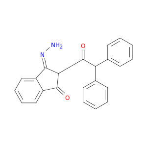 2-(二苯基乙酰基)-1,3-吲哚酮1-腙