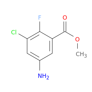 methyl 5-amino-3-chloro-2-fluorobenzoate