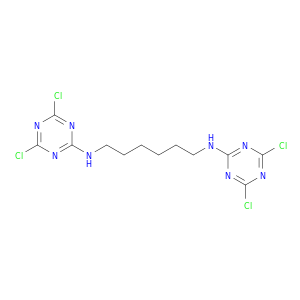 1,6-Hexanediamine, N,N'-bis(4,6-dichloro-1,3,5-triazin-2-yl)-