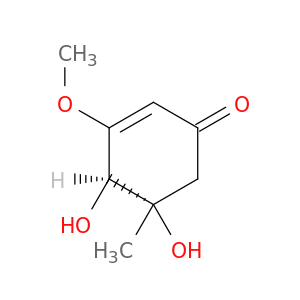 2-Cyclohexen-1-one, 4,5-dihydroxy-3-methoxy-5-methyl-, (4R,5S)-