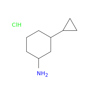 3-cyclopropylcyclohexan-1-amine hydrochloride