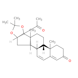 (4ar,4bs,6as,9ar,10as,10br)-6b-acetyl-4a,6a,8,8-tetramethyl-3,4,4a,4b,5,6,6a,6b,9a,10,10a,10b-dodecahydro-2h-naphtho[2',1':4,5]indeno[1,2-d][1,3]dioxol-2-one