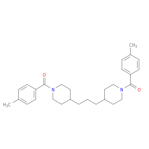 Piperidine, 4,4'-(1,3-propanediyl)bis[1-(4-methylbenzoyl)-