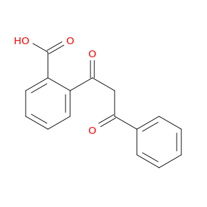 Benzoic acid, 2-(1,3-dioxo-3-phenylpropyl)-