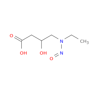 Butanoic acid,4-(ethylnitrosoamino)-3-hydroxy-