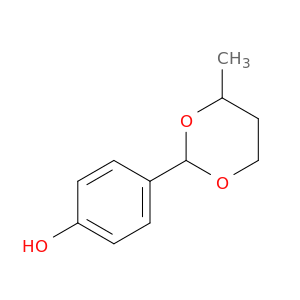 4-(4-METHYL-1,3-DIOXAN-2-YL)PHENOL