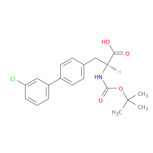 (S)-2-((tert-Butoxycarbonyl)amino)-3-(3'-chloro-[1,1'-biphenyl]-4-yl)propanoic acid