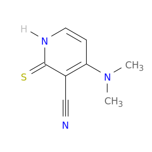 3-Pyridinecarbonitrile, 4-(dimethylamino)-1,2-dihydro-2-thioxo-