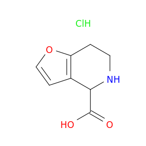 4H,5H,6H,7H-Furo[3,2-c]pyridine-4-carboxylic acid hydrochloride
