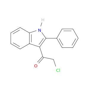 2-氯-1-(2-苯基-1H-吲哚-3-基)乙-1-酮