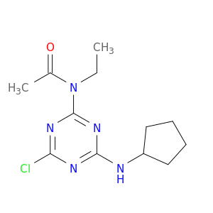 N-[4-氯-6-(环戊基氨基)-1,3,5-三唑-2-基]-N-乙基乙酰胺