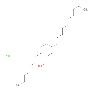 1-Propanol, 3-(didecylamino)-, hydrochloride