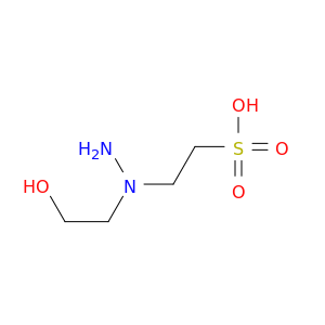Ethanesulfonic acid, 2-[1-(2-hydroxyethyl)hydrazino]-