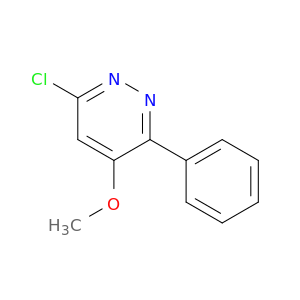 Pyridazine,6-chloro-4-methoxy-3-phenyl-