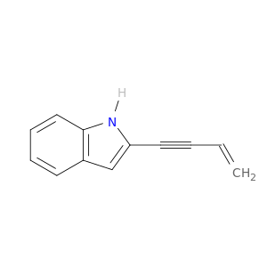 1H-Indole, 2-(3-buten-1-ynyl)-