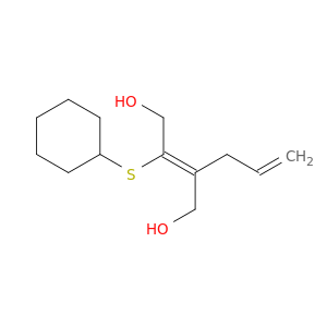 2-Butene-1,4-diol, 2-(cyclohexylthio)-3-(2-propenyl)-, (Z)-