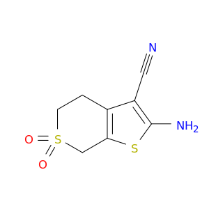 2-Amino-6,6-dioxo-4H,5H,7H-6lambda6-thieno[2,3-c]thiopyran-3-carbonitrile