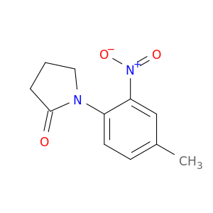 1-(4-Methyl-2-nitrophenyl)pyrrolidin-2-one