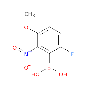 6-Fluoro-3-methoxy-2-nitrophenylboronic acid