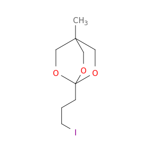 2,6,7-Trioxabicyclo[2.2.2]octane, 1-(3-iodopropyl)-4-methyl-