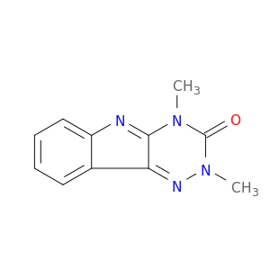 3H-1,2,4-Triazino[5,6-b]indol-3-one, 2,4-dihydro-2,4-dimethyl-