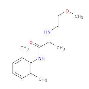 2',6'-DIMETHYL-2-(2-METHOXYETHYLAMINO)-PROPIONANILIDE