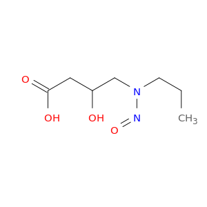 Butanoic acid,3-hydroxy-4-(nitrosopropylamino)-