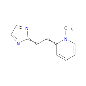 Pyridine, 1,2-dihydro-2-(2H-imidazol-2-ylideneethylidene)-1-methyl-