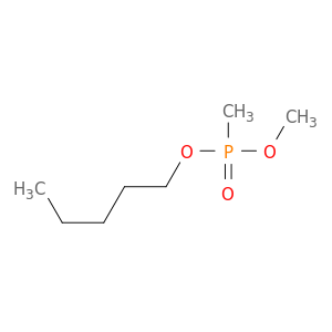 Phosphonic acid,methyl-, methyl pentyl ester (9CI)