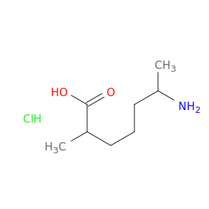 6-amino-2-methylheptanoic acid hydrochloride