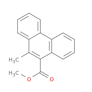 9-Phenanthrenecarboxylic acid, 10-methyl-, methyl ester
