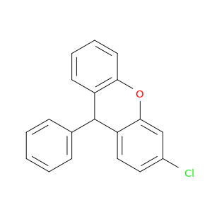 9H-Xanthene, 3-chloro-9-phenyl-