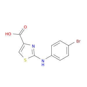 2-((4-溴苯基)氨基)噻唑-4-羧酸