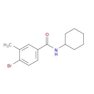 N-Cyclohexyl-4-bromo-3-methylbenzamide
