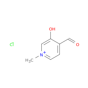 Pyridinium, 4-formyl-3-hydroxy-1-methyl-, chloride