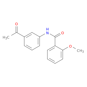 N-(3-Acetylphenyl)-2-methoxybenzamide