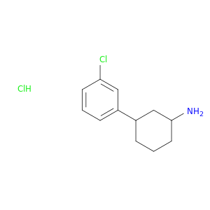 3-(3-氯苯基)环己烷-1-胺盐酸