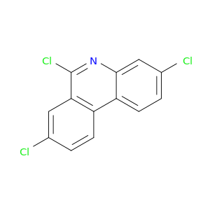 Phenanthridine, 3,6,8-trichloro-