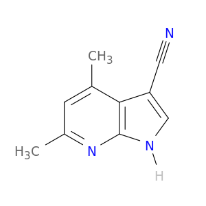 4,6-Dimethyl-1h-pyrrolo[2,3-b]pyridine-3-carbonitrile