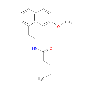 N-(2-(7-METHOXYNAPHTH-1-YL)ETHYL)PENTANAMIDE