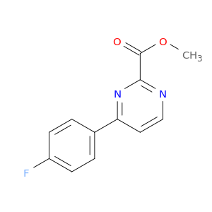 4-(4-氟苯基)嘧啶-2-羧酸甲酯