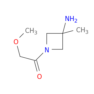 1-(3-amino-3-methylazetidin-1-yl)-2-methoxyethan-1-one