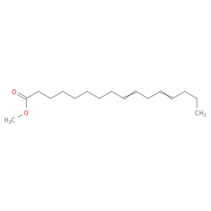 9,12-Hexadecadienoic acid, methyl ester