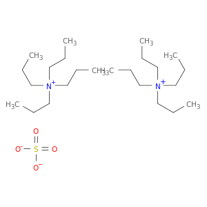 1-Propanaminium, N,N,N-tripropyl-, sulfate (2:1)