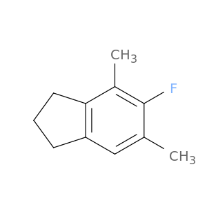 1H-Indene, 5-fluoro-2,3-dihydro-4,6-dimethyl-