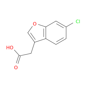 2-(6-chloro-1-benzofuran-3-yl)acetic Acid