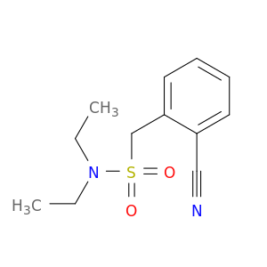 1-(2-Cyanophenyl)-N,N-diethylmethanesulfonamide