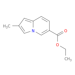 6-Indolizinecarboxylic acid, 2-methyl-, ethyl ester