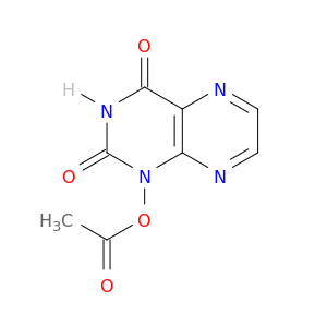2,4(1H,3H)-Pteridinedione,1-(acetyloxy)-